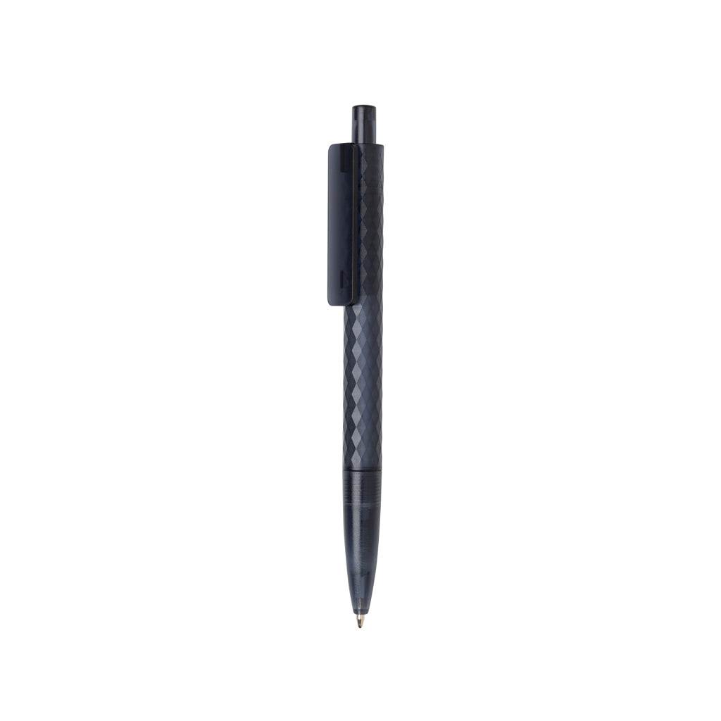 Balpen van gerecycled kunststof, donkerblauw