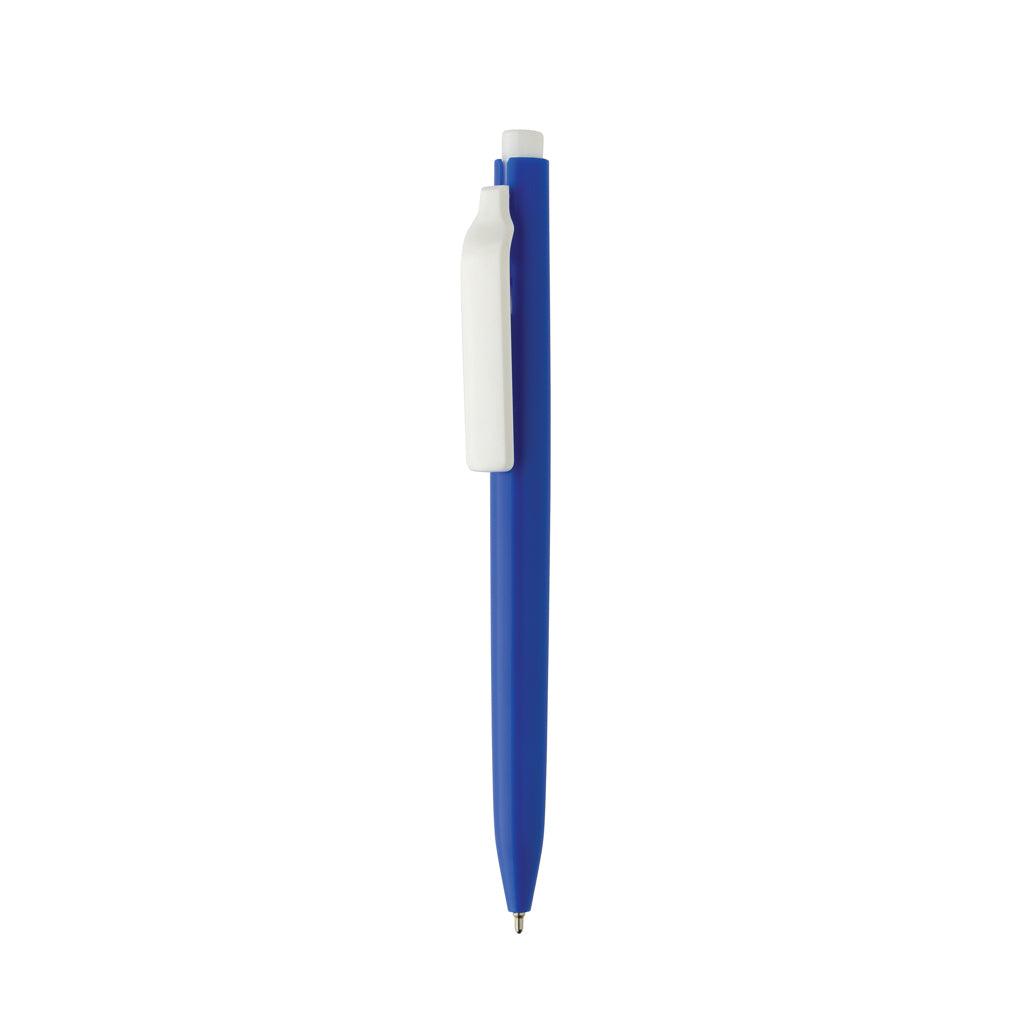 Balpen met extra vloeiende inkt, 55% gerecycled, blauw