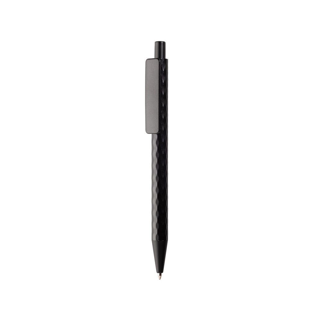 Balpen van gerecycled aluminium en ABS, zwart