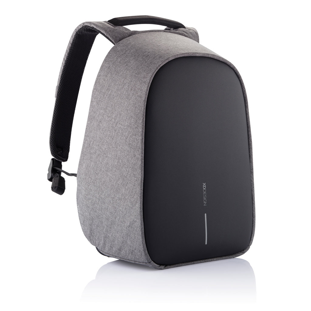 Anti-diefstal rugzak met 15.6" laptopvak, gerecycled PET, grijs