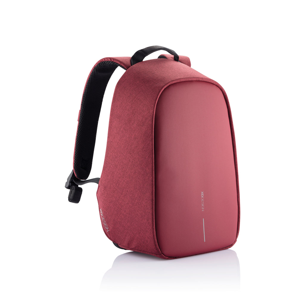 Anti-diefstal rugzak met 13.3" laptopvak, gerecycled PET, rood