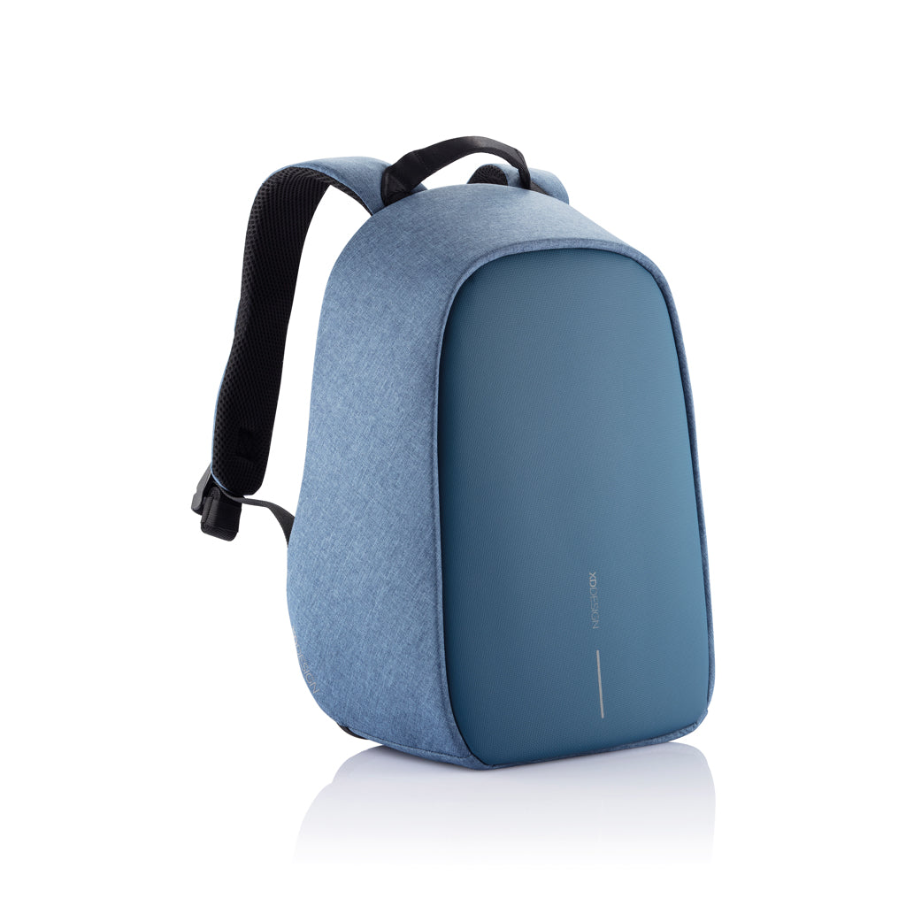 Anti-diefstal rugzak met 13.3" laptopvak, gerecycled PET, lichtblauw