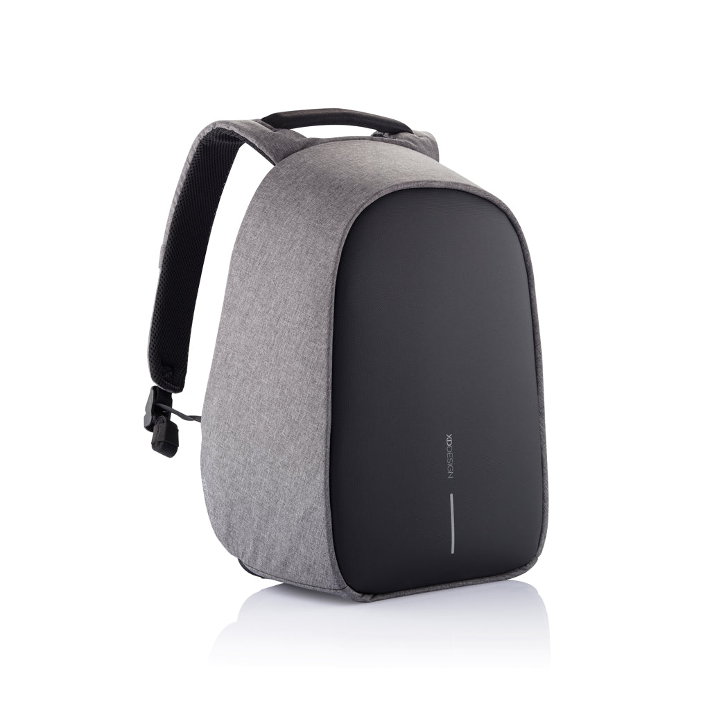 Anti-diefstal rugzak met 17" laptopvak, gerecycled PET, grijs