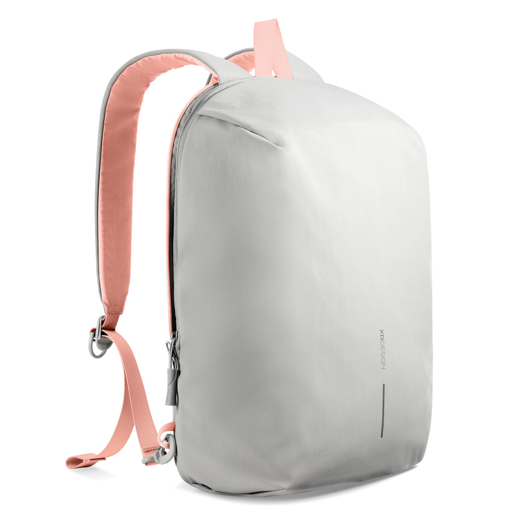 Rugzak van nylon en gerecycled PET, roze