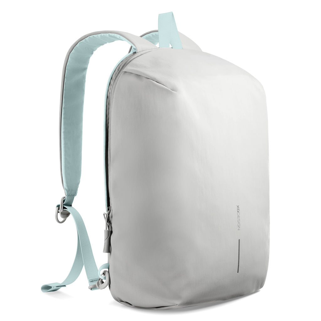 Rugzak van nylon en gerecycled PET, blauw