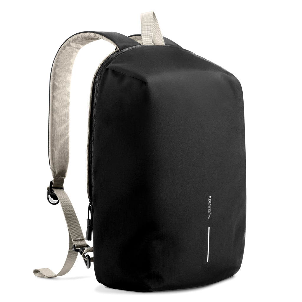 Rugzak van nylon en gerecycled PET, grijs