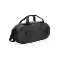 Weekendtas 5 liter van gerecycled PET, zwart