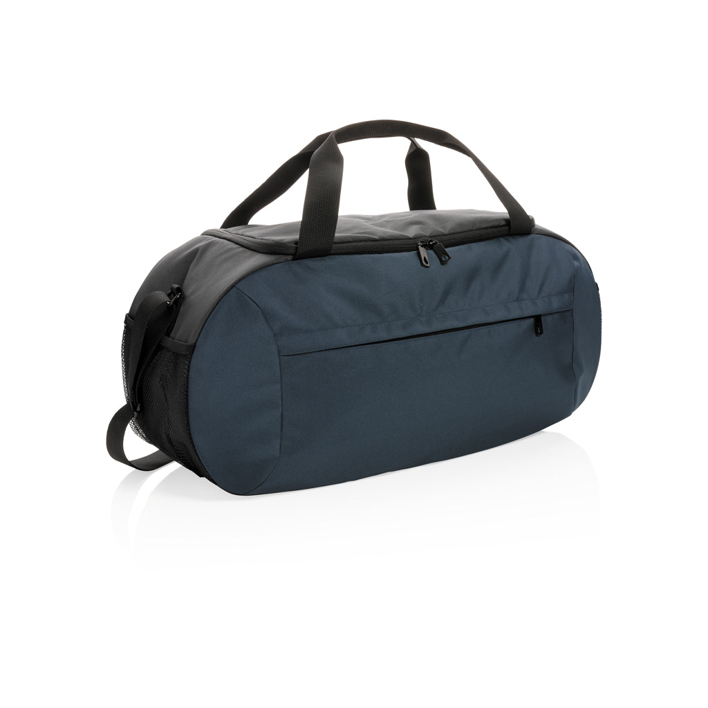 Weekendtas 5 liter van gerecycled PET, donkerblauw