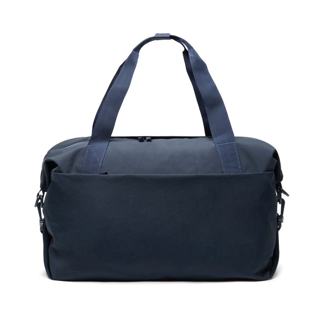 Weekendtas van gerecycled nylon en gerecycled PET, donkerblauw