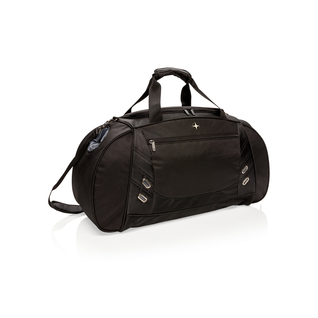 Weekendtas van polyester (61 cm), zwart