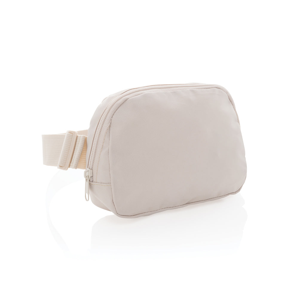 Crossbody tas van gerecycled PET, beige
