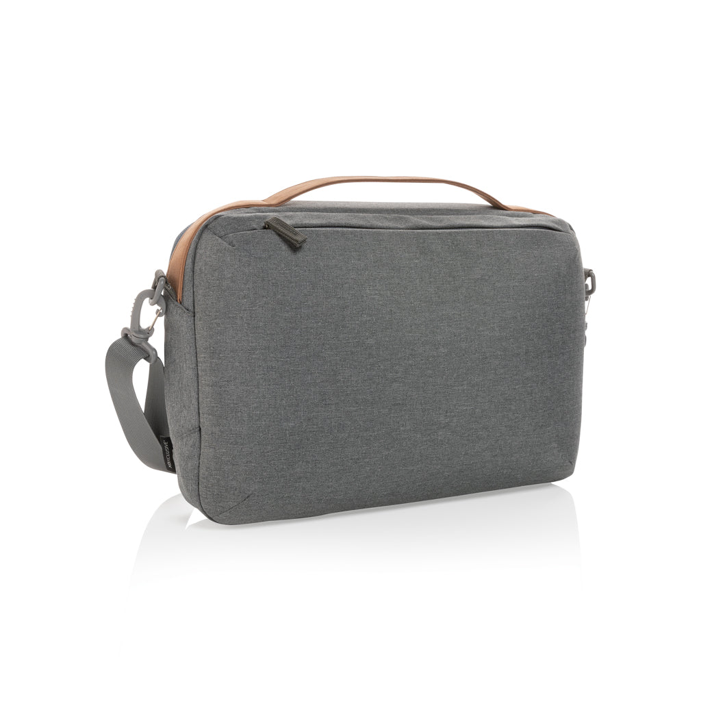 Laptoptas 15.6" van gerecycled PET, grijs