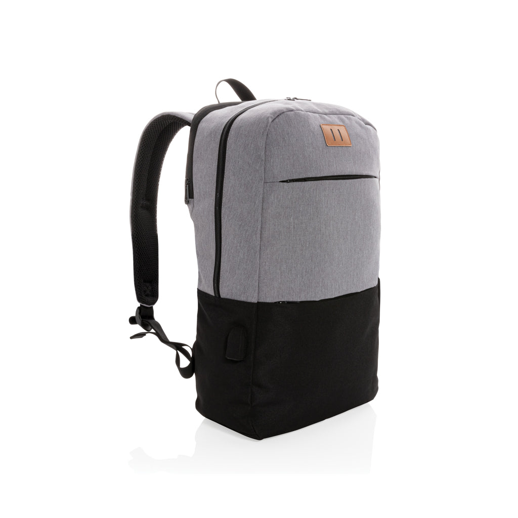 Laptoprugzak 15.6" van polyester, zwart