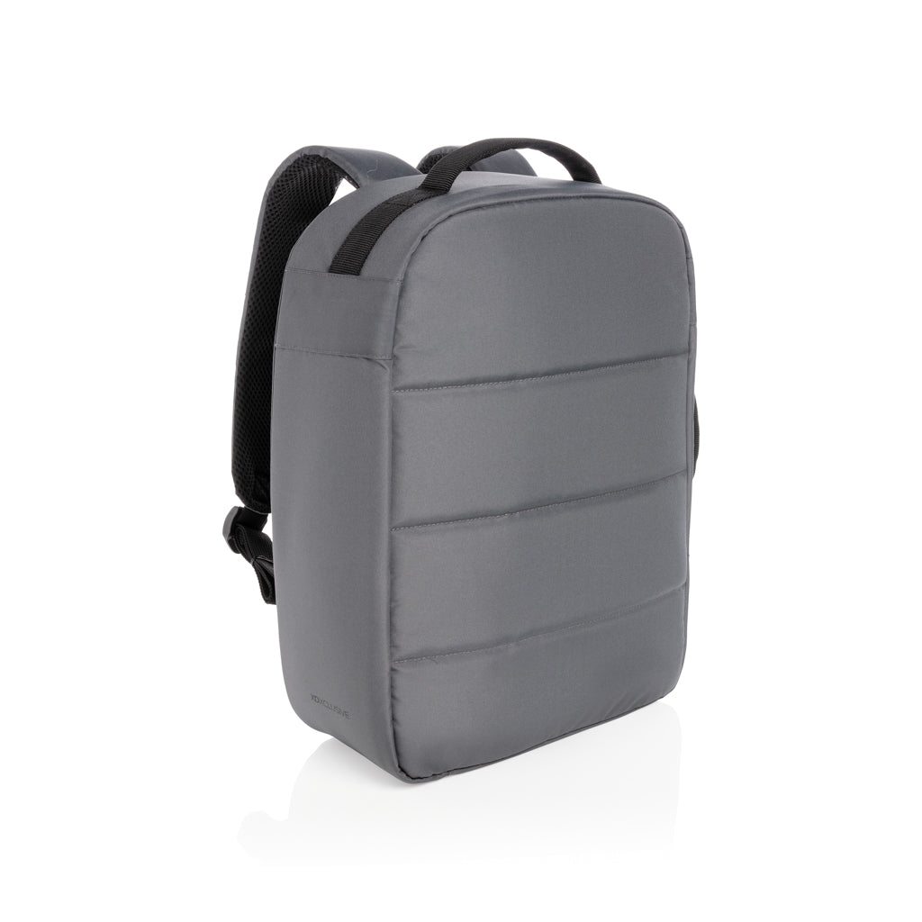 Anti-diefstal rugzak met 15.6" laptopvak (compacter model), antraciet