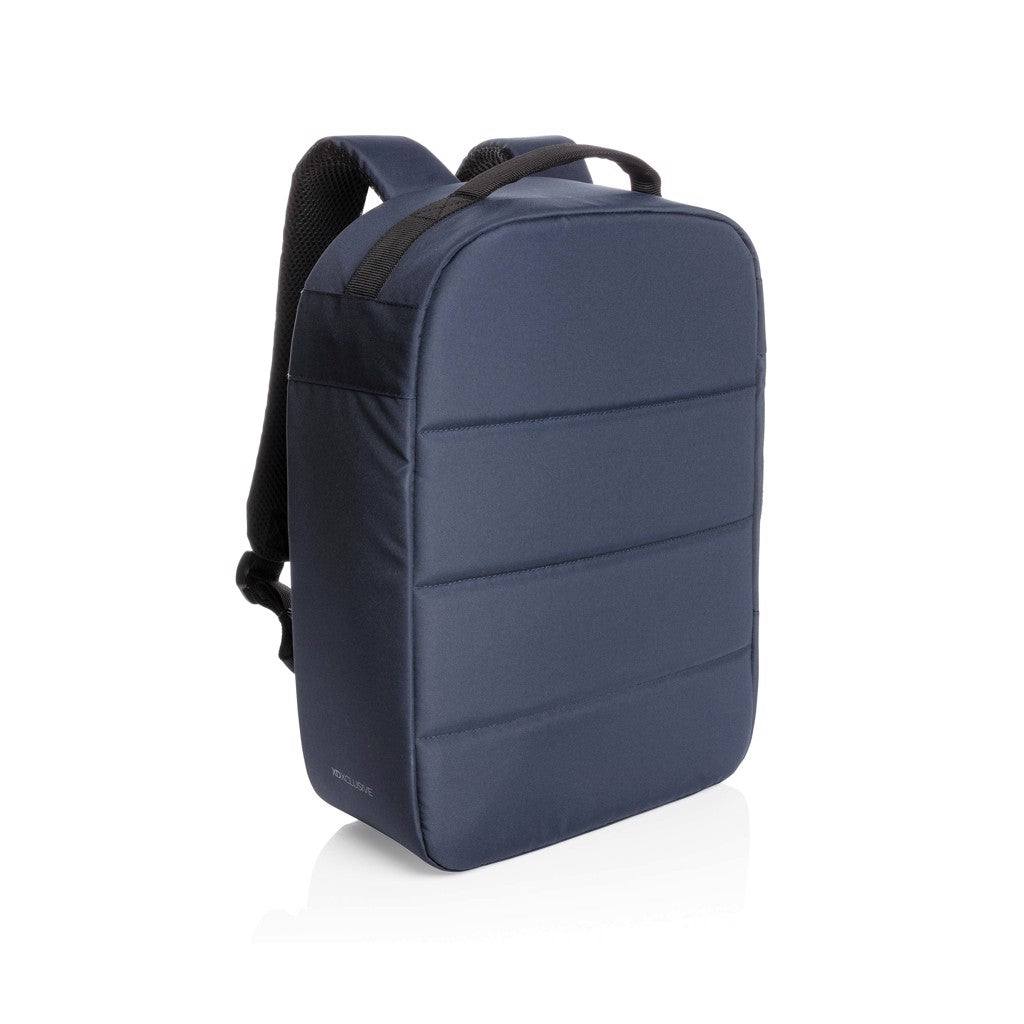 Anti-diefstal rugzak met 15.6" laptopvak (compacter model), donkerblauw
