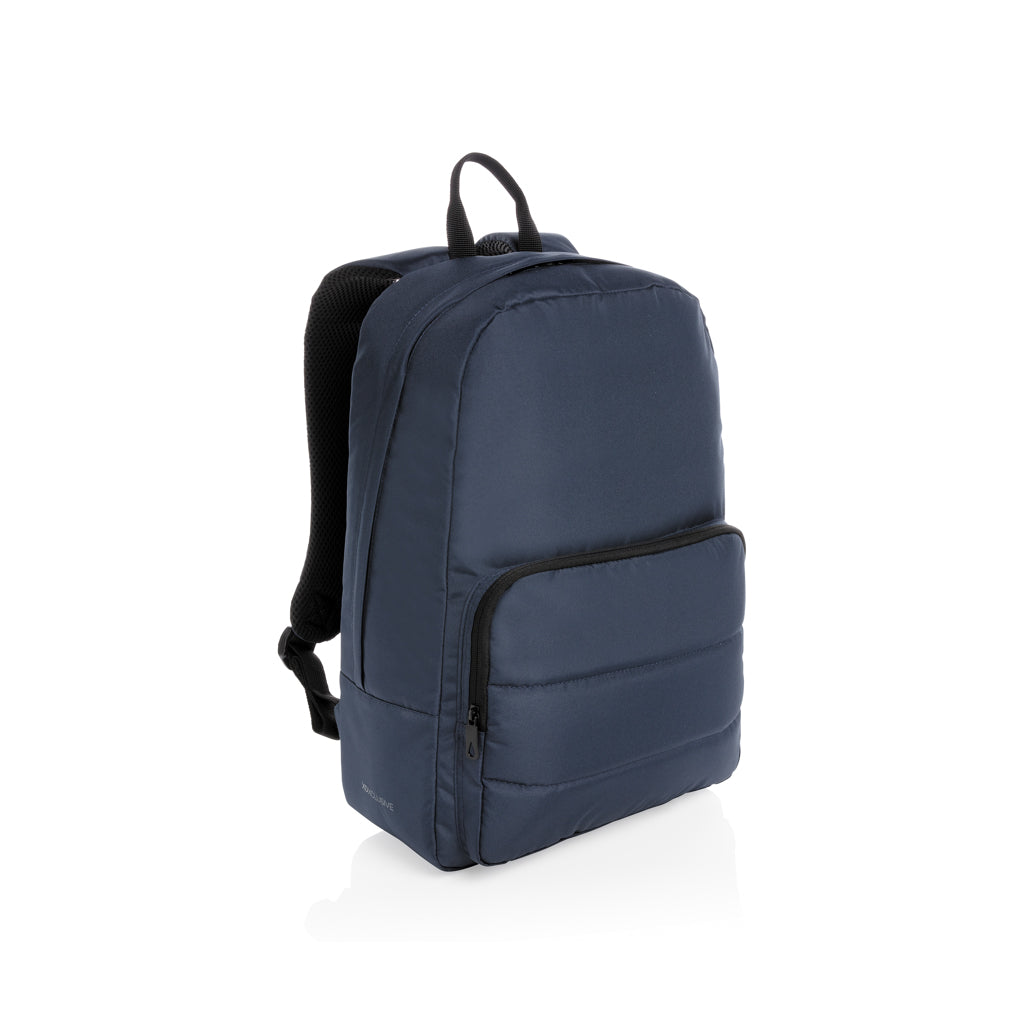 Rugzak met 15.6" laptopvak, gerecycled PET, donkerblauw
