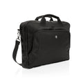 Laptoptas van polyester (extra uitvoering), zwart