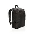 Laptoprugzak 17", polyester, zwart