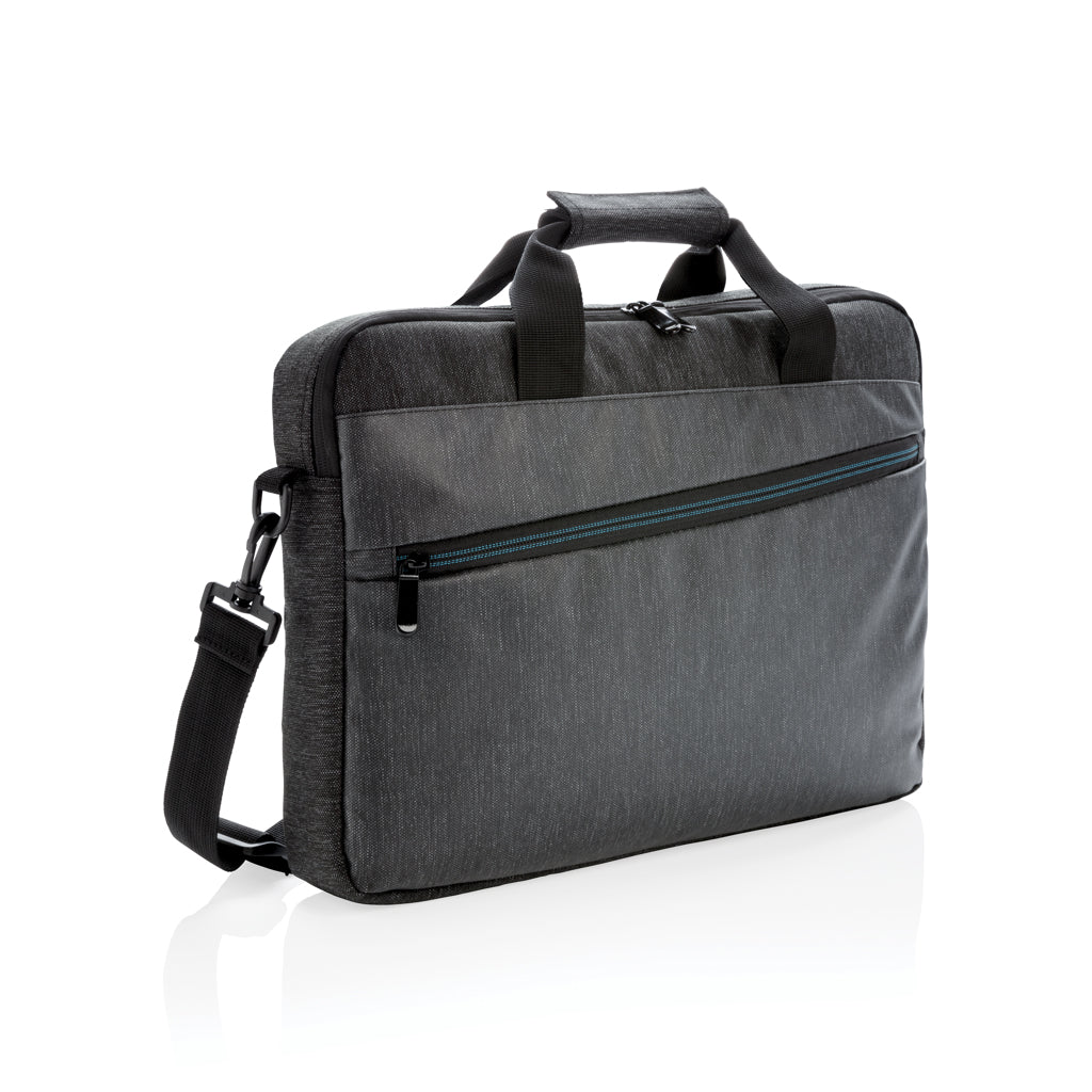 Laptoptas 15" van polyester, zwart