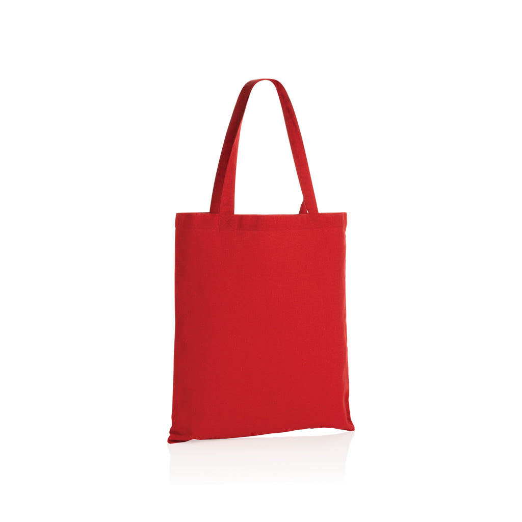 Boodschappentas van gerecycled katoen 145 g/m², rood