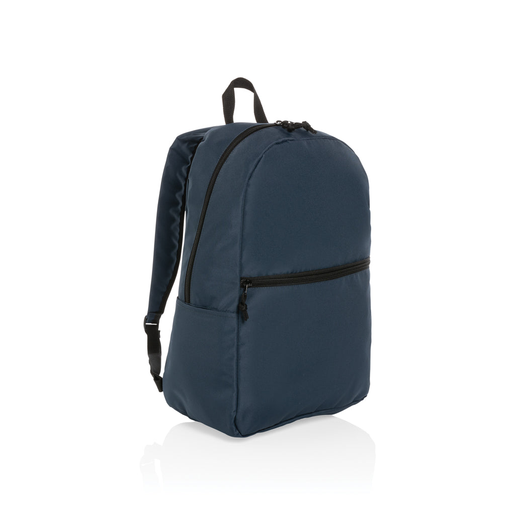 Rugzak van gerecycled PET (eenvoudig model), donkerblauw