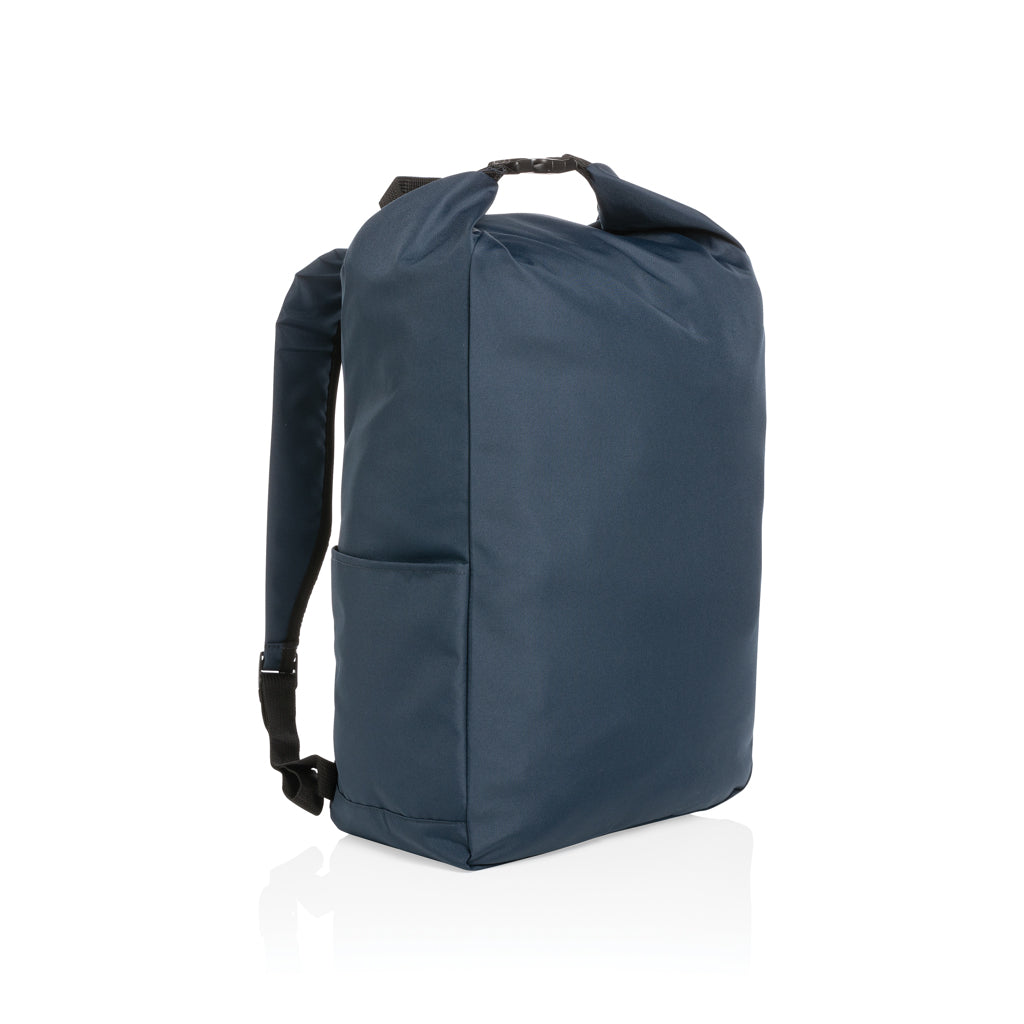 Rugzak van gerecycled PET (oprolbare sluiting), donkerblauw