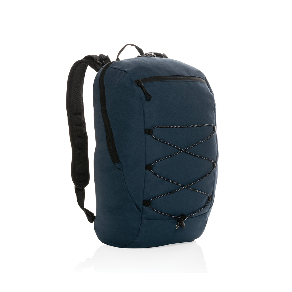 Wandelrugzak 18 liter van gerecycled PET, donkerblauw