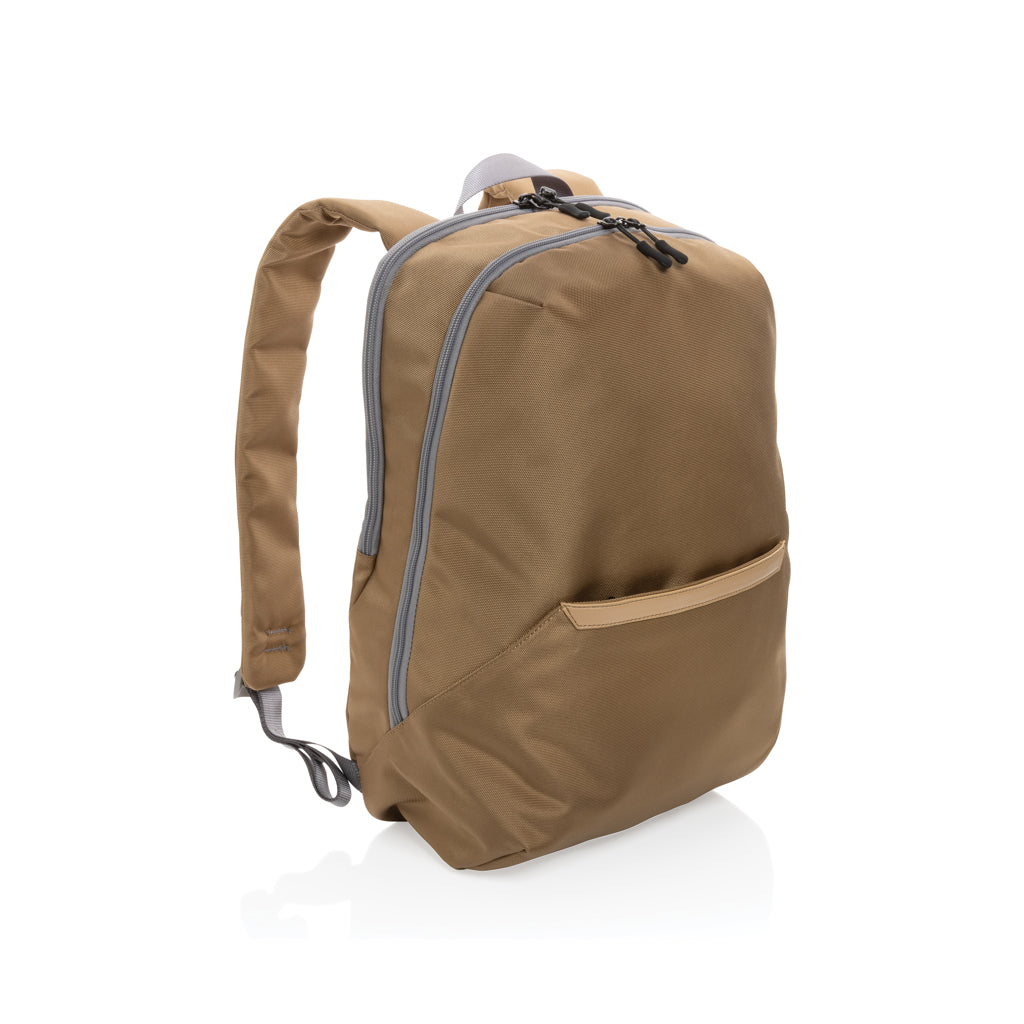 Laptoprugzak 15.6", gerecycled PET, khaki