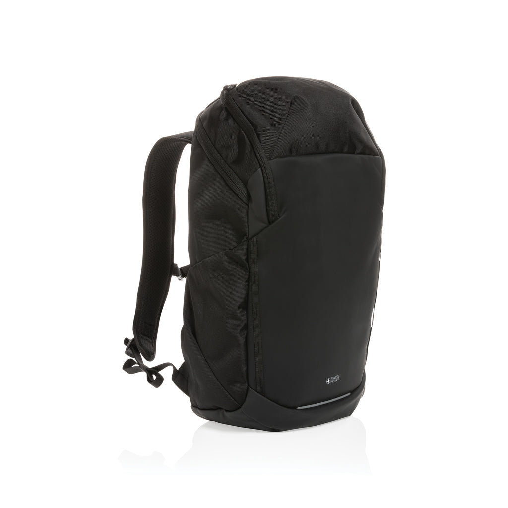 Laptoprugzak 15.6", gerecycled PET (gewatteerde voering), zwart