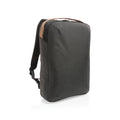 Rugzak met 15.6" laptopvak (minimalistisch design), zwart