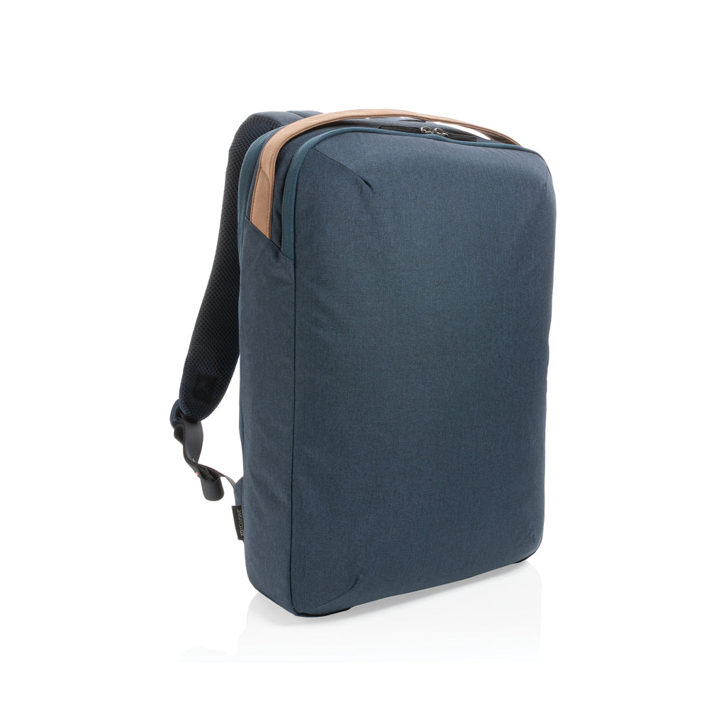 Rugzak met 15.6" laptopvak (minimalistisch design), donkerblauw