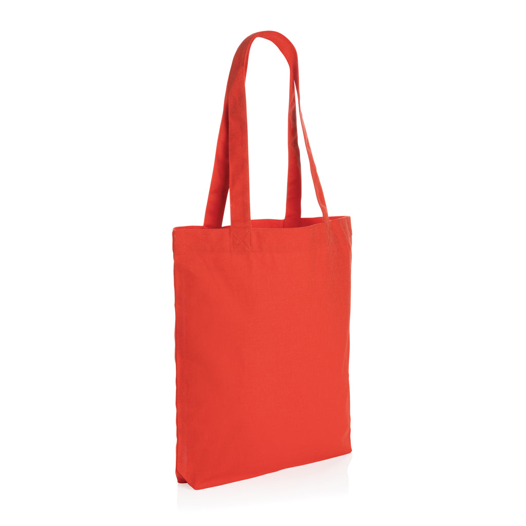 Boodschappentas van gerecycled canvas 285 g/m² (40 cm), luscious red