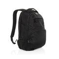 Rugzak met 15.6" laptopvak, gerecycled PET (klassiek model), zwart