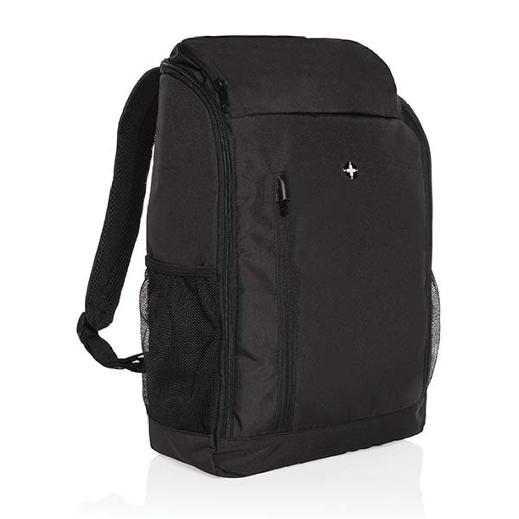 Laptoprugzak 15.6" van gerecycled PET, zwart