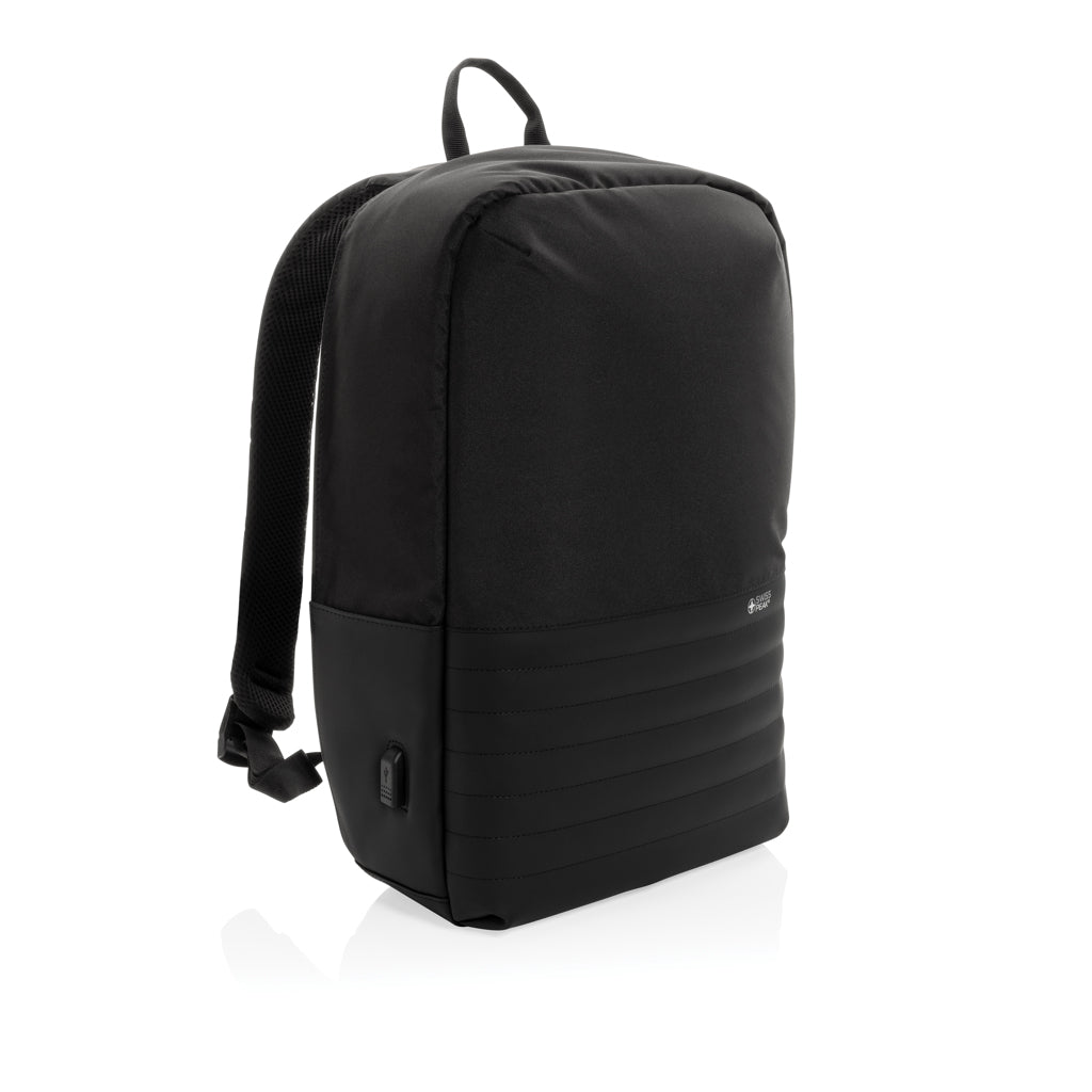Anti-diefstal rugzak met 15.6" laptopvak (45 cm (2)), zwart