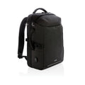 Rugzak met laptop laptopvak (gewatteerde voering), zwart