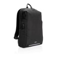 Laptoprugzak laptop van gerecycled PET, zwart