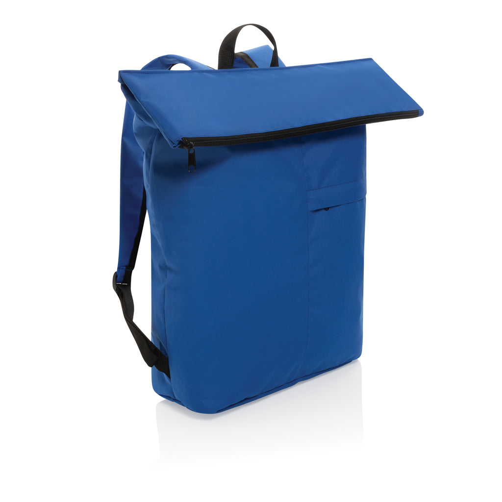 Rugzak van gerecycled PET (opvouwbaar model), royal blue