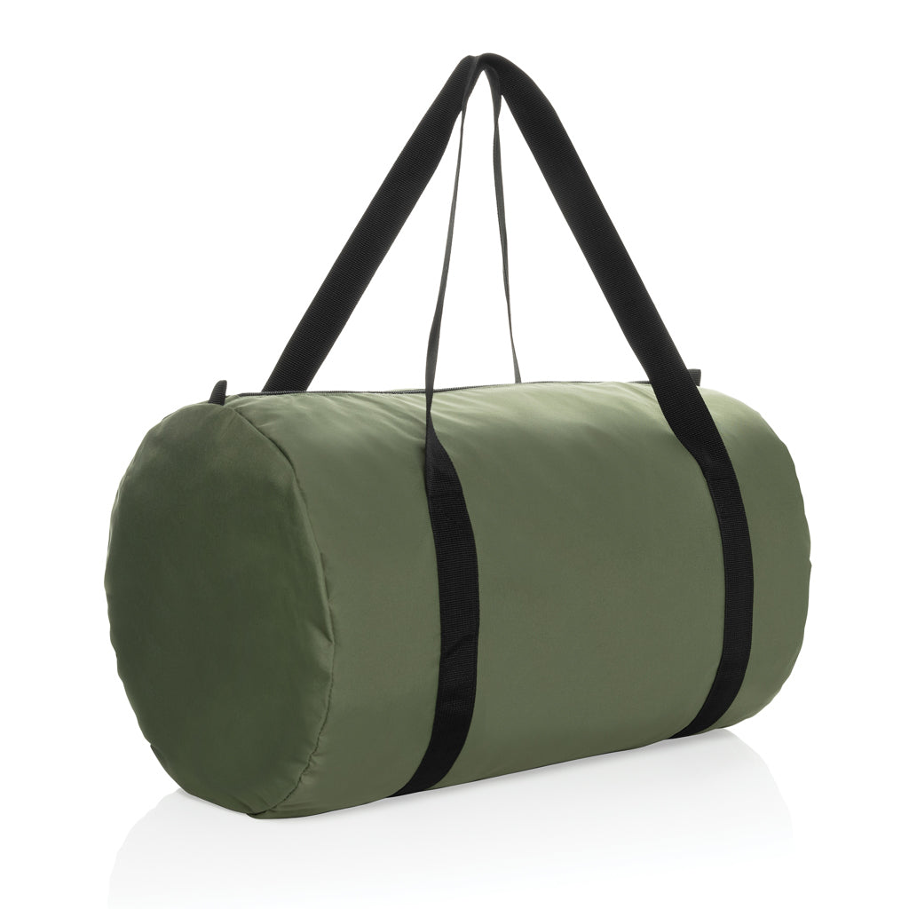 Weekendtas van gerecycled PET (opvouwbaar model), groen