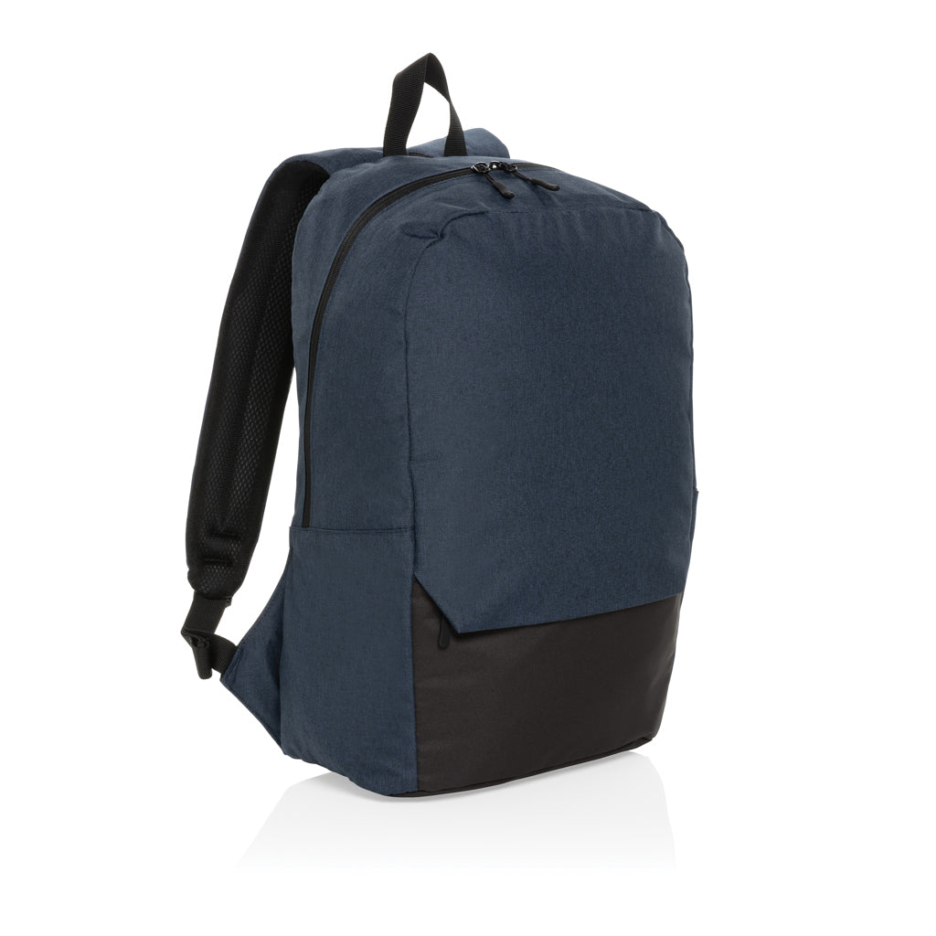 Laptoprugzak 15.6" van gerecycled PET (eenvoudig model), blauw