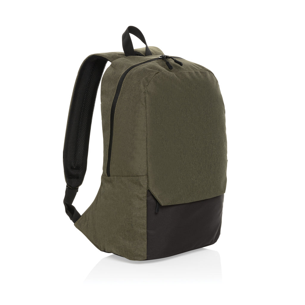 Laptoprugzak 15.6" van gerecycled PET (eenvoudig model), groen