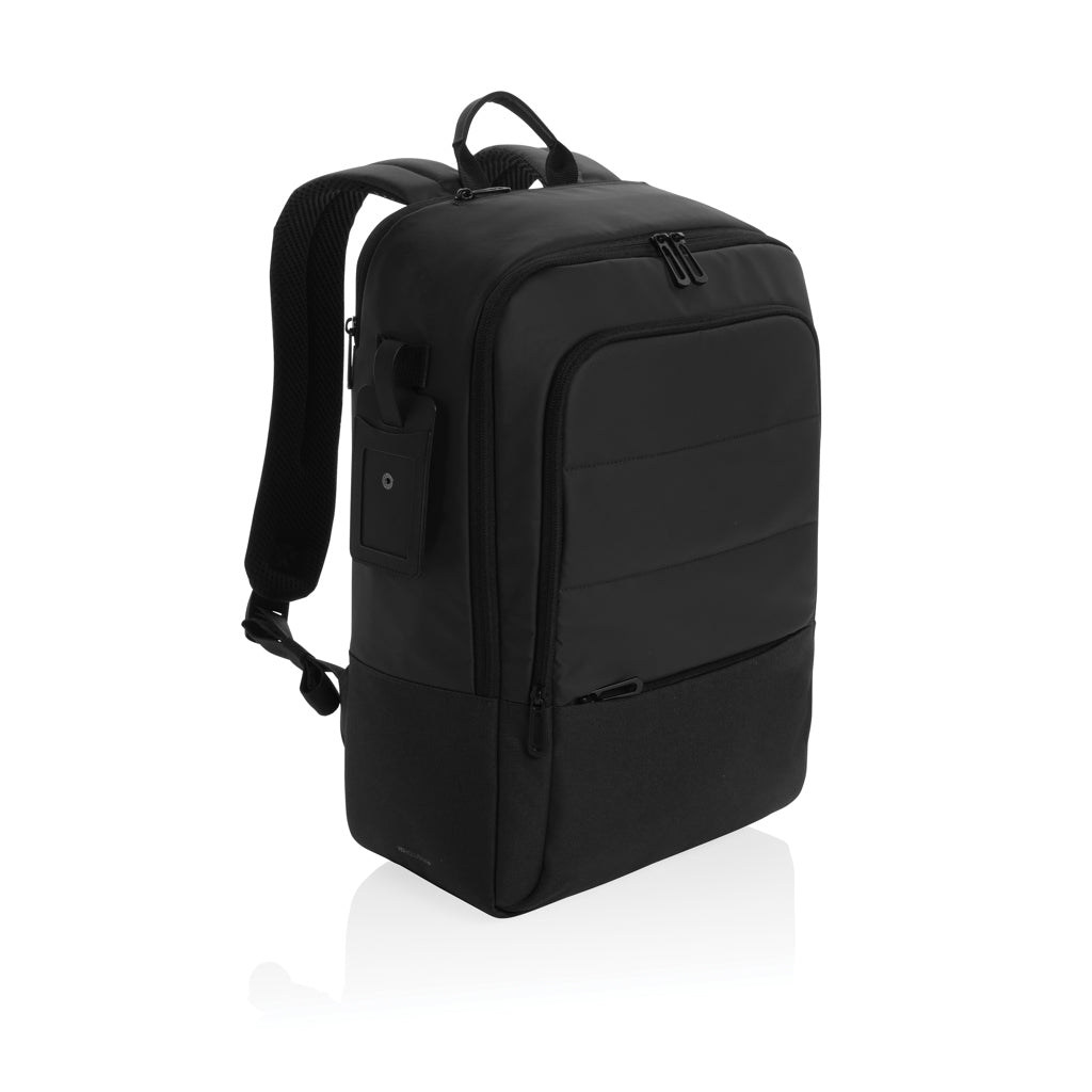 Laptoprugzak 15.6", gerecycled PET (extra uitvoering), zwart