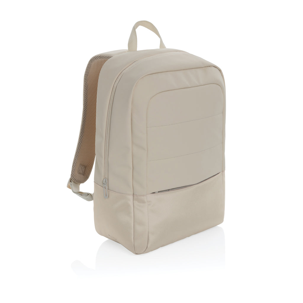 Laptoprugzak 15.6", gerecycled PET (44 cm), beige