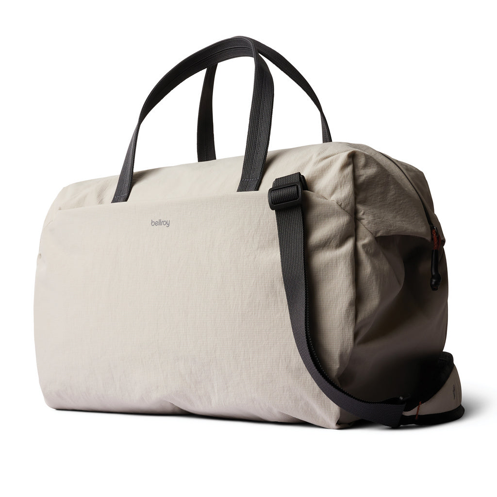 Weekendtas van gerecycled PET, beige