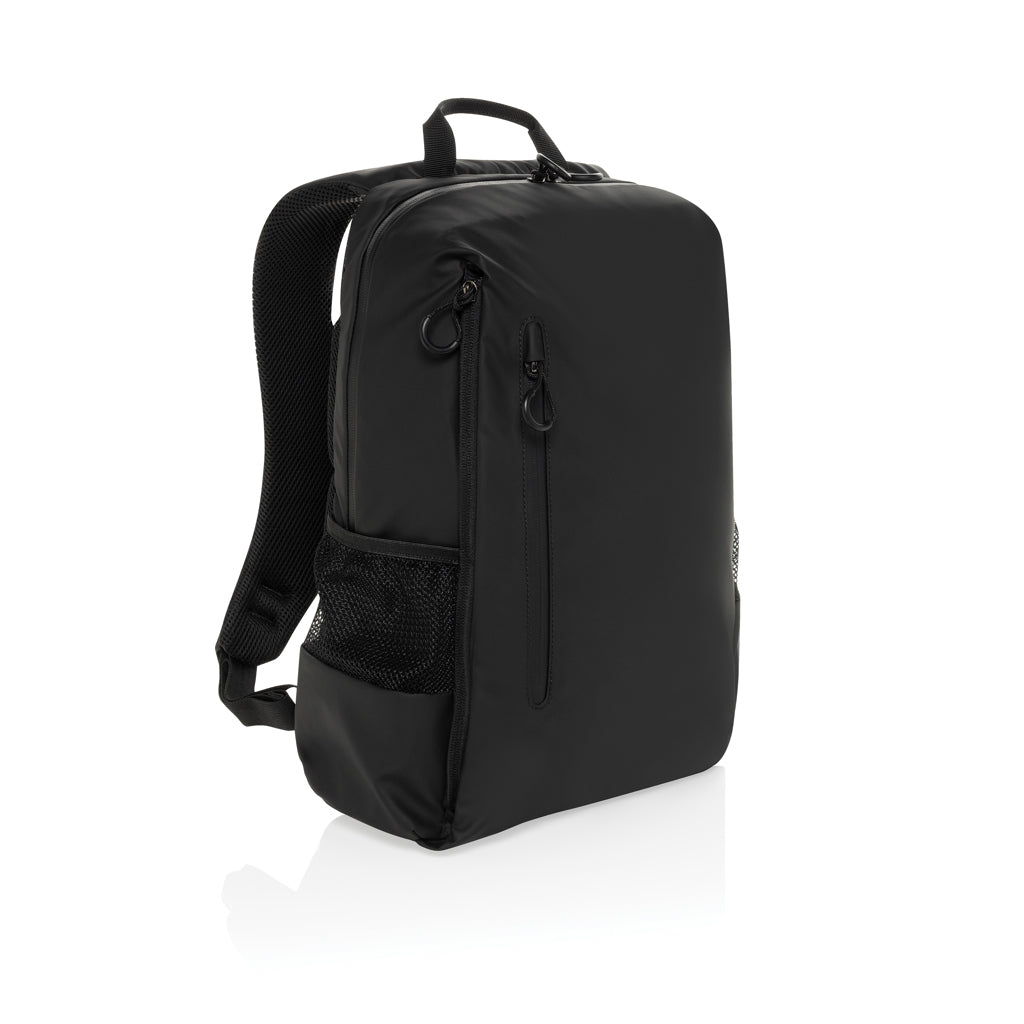 Laptoprugzak 15.6" van gerecycled PET (44 cm), zwart