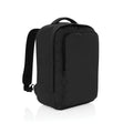 Rugzak 19 liter van gerecycled PET, zwart