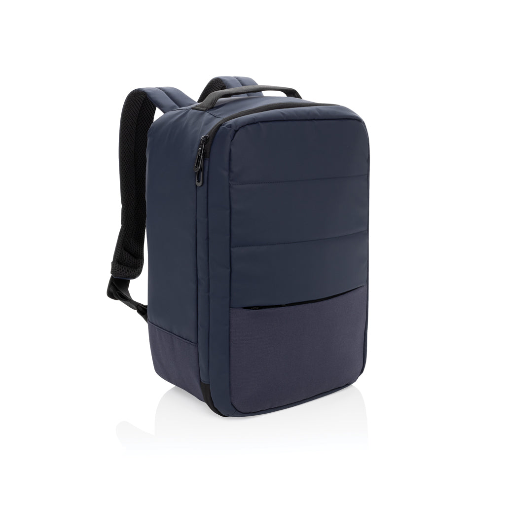 Rugzak van gerecycled PET (gewatteerde voering), donkerblauw