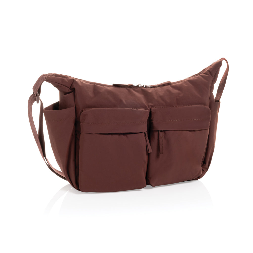 Crossbody tas (modern model), bordeauxrood