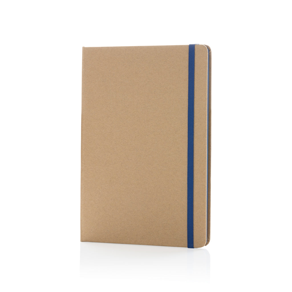 A5 notitieboek van papier (kraftpapier kaft), blauw