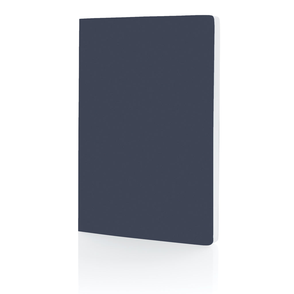 A5 notitieboek van steenpapier, donkerblauw
